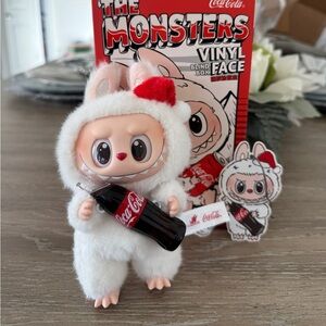• Labubu Coca-Cola Monsters Vinyl Face •